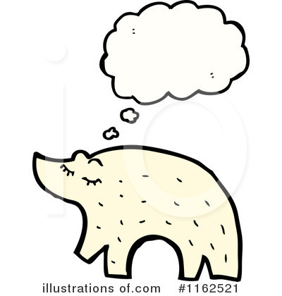 Royalty-Free (RF) Polar Bear Clipart Illustration by lineartestpilot - Stock Sample #1162521
