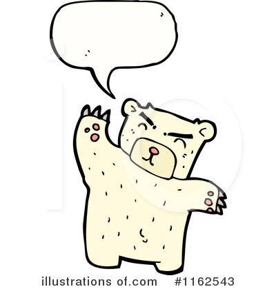 Royalty-Free (RF) Polar Bear Clipart Illustration by lineartestpilot - Stock Sample #1162543