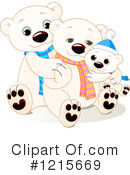Polar Bear Clipart #1215669 by Pushkin