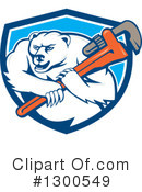 Polar Bear Clipart #1300549 by patrimonio