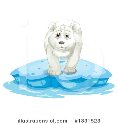Polar Bear Clipart #1331523 by Graphics RF