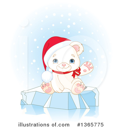 Royalty-Free (RF) Polar Bear Clipart Illustration by Pushkin - Stock Sample #1365775