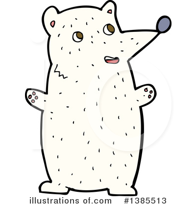 Royalty-Free (RF) Polar Bear Clipart Illustration by lineartestpilot - Stock Sample #1385513
