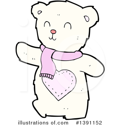 Royalty-Free (RF) Polar Bear Clipart Illustration by lineartestpilot - Stock Sample #1391152
