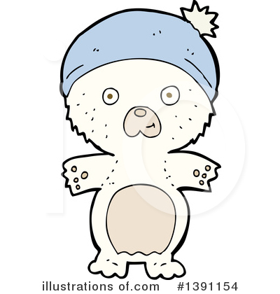 Royalty-Free (RF) Polar Bear Clipart Illustration by lineartestpilot - Stock Sample #1391154