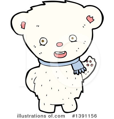 Royalty-Free (RF) Polar Bear Clipart Illustration by lineartestpilot - Stock Sample #1391156