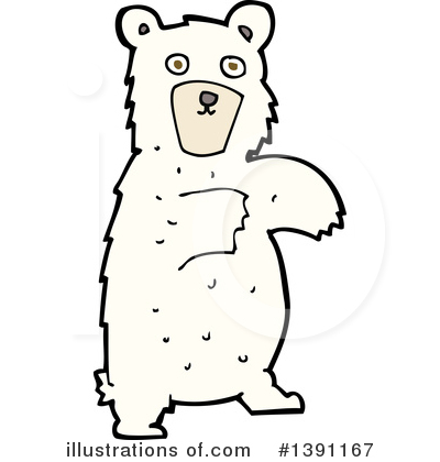 Royalty-Free (RF) Polar Bear Clipart Illustration by lineartestpilot - Stock Sample #1391167