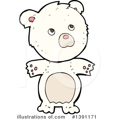 Royalty-Free (RF) Polar Bear Clipart Illustration by lineartestpilot - Stock Sample #1391171