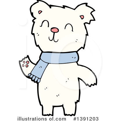 Royalty-Free (RF) Polar Bear Clipart Illustration by lineartestpilot - Stock Sample #1391203
