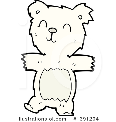 Royalty-Free (RF) Polar Bear Clipart Illustration by lineartestpilot - Stock Sample #1391204