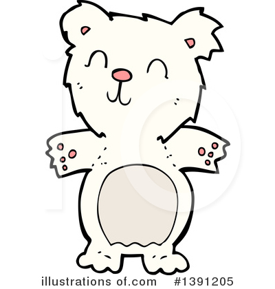 Royalty-Free (RF) Polar Bear Clipart Illustration by lineartestpilot - Stock Sample #1391205