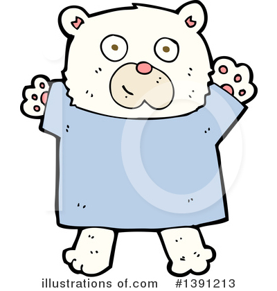 Royalty-Free (RF) Polar Bear Clipart Illustration by lineartestpilot - Stock Sample #1391213
