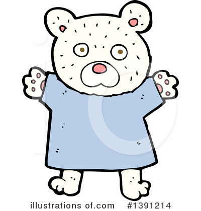 Royalty-Free (RF) Polar Bear Clipart Illustration by lineartestpilot - Stock Sample #1391214