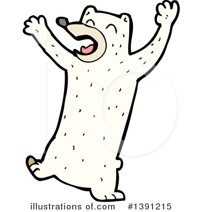 Royalty-Free (RF) Polar Bear Clipart Illustration by lineartestpilot - Stock Sample #1391215