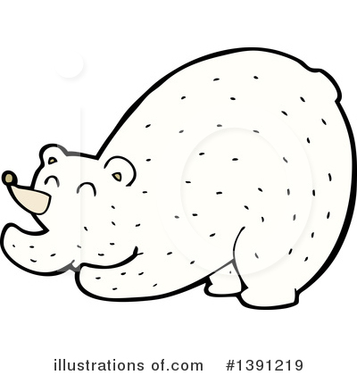Royalty-Free (RF) Polar Bear Clipart Illustration by lineartestpilot - Stock Sample #1391219