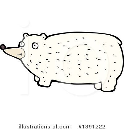Royalty-Free (RF) Polar Bear Clipart Illustration by lineartestpilot - Stock Sample #1391222