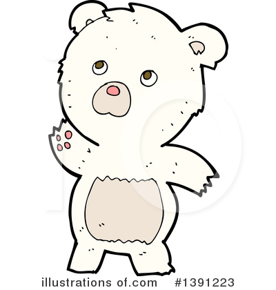 Royalty-Free (RF) Polar Bear Clipart Illustration by lineartestpilot - Stock Sample #1391223