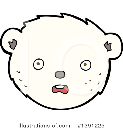 Polar Bear Clipart #1391225 by lineartestpilot
