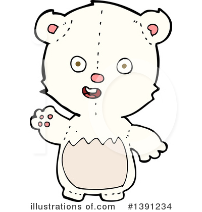 Polar Bear Clipart #1391234 by lineartestpilot
