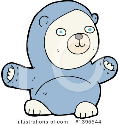 Royalty-Free (RF) Polar Bear Clipart Illustration by lineartestpilot - Stock Sample #1395544