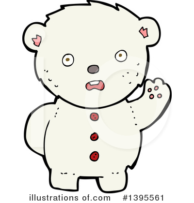 Royalty-Free (RF) Polar Bear Clipart Illustration by lineartestpilot - Stock Sample #1395561