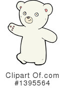 Polar Bear Clipart #1395564 by lineartestpilot