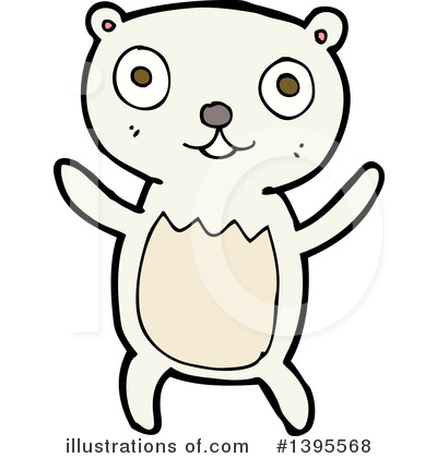 Royalty-Free (RF) Polar Bear Clipart Illustration by lineartestpilot - Stock Sample #1395568