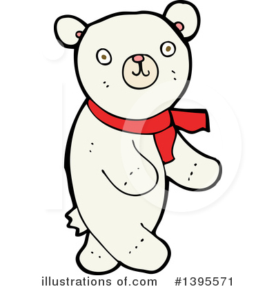 Royalty-Free (RF) Polar Bear Clipart Illustration by lineartestpilot - Stock Sample #1395571