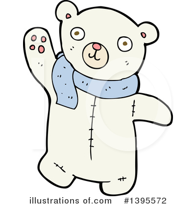 Royalty-Free (RF) Polar Bear Clipart Illustration by lineartestpilot - Stock Sample #1395572