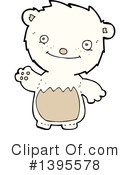 Polar Bear Clipart #1395578 by lineartestpilot