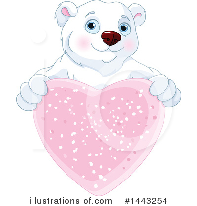 Royalty-Free (RF) Polar Bear Clipart Illustration by Pushkin - Stock Sample #1443254