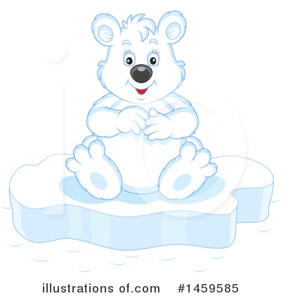 Royalty-Free (RF) Polar Bear Clipart Illustration by Alex Bannykh - Stock Sample #1459585