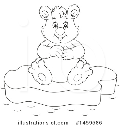 Royalty-Free (RF) Polar Bear Clipart Illustration by Alex Bannykh - Stock Sample #1459586