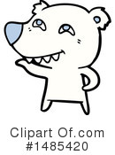 Polar Bear Clipart #1485420 by lineartestpilot