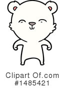 Polar Bear Clipart #1485421 by lineartestpilot