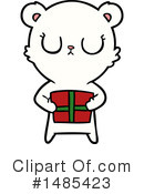 Polar Bear Clipart #1485423 by lineartestpilot