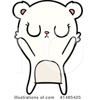 Royalty-Free (RF) Polar Bear Clipart Illustration by lineartestpilot - Stock Sample #1485425