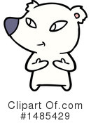 Polar Bear Clipart #1485429 by lineartestpilot