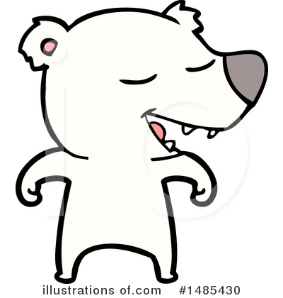 Royalty-Free (RF) Polar Bear Clipart Illustration by lineartestpilot - Stock Sample #1485430