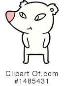 Polar Bear Clipart #1485431 by lineartestpilot