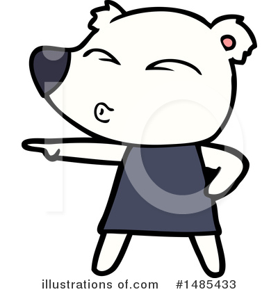 Royalty-Free (RF) Polar Bear Clipart Illustration by lineartestpilot - Stock Sample #1485433