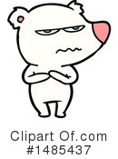 Polar Bear Clipart #1485437 by lineartestpilot