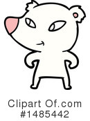 Polar Bear Clipart #1485442 by lineartestpilot
