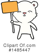 Polar Bear Clipart #1485447 by lineartestpilot