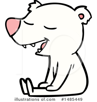Royalty-Free (RF) Polar Bear Clipart Illustration by lineartestpilot - Stock Sample #1485449