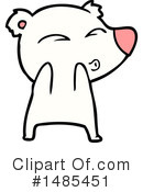 Polar Bear Clipart #1485451 by lineartestpilot