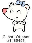 Polar Bear Clipart #1485453 by lineartestpilot