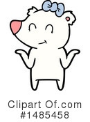 Polar Bear Clipart #1485458 by lineartestpilot