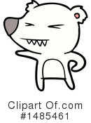 Polar Bear Clipart #1485461 by lineartestpilot