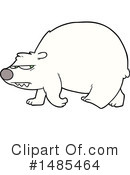 Polar Bear Clipart #1485464 by lineartestpilot